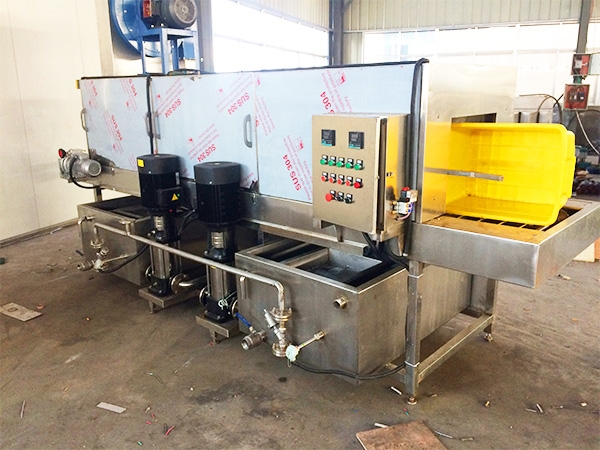 不銹鋼盤(pán)清洗風(fēng)干試機(jī)實(shí)拍